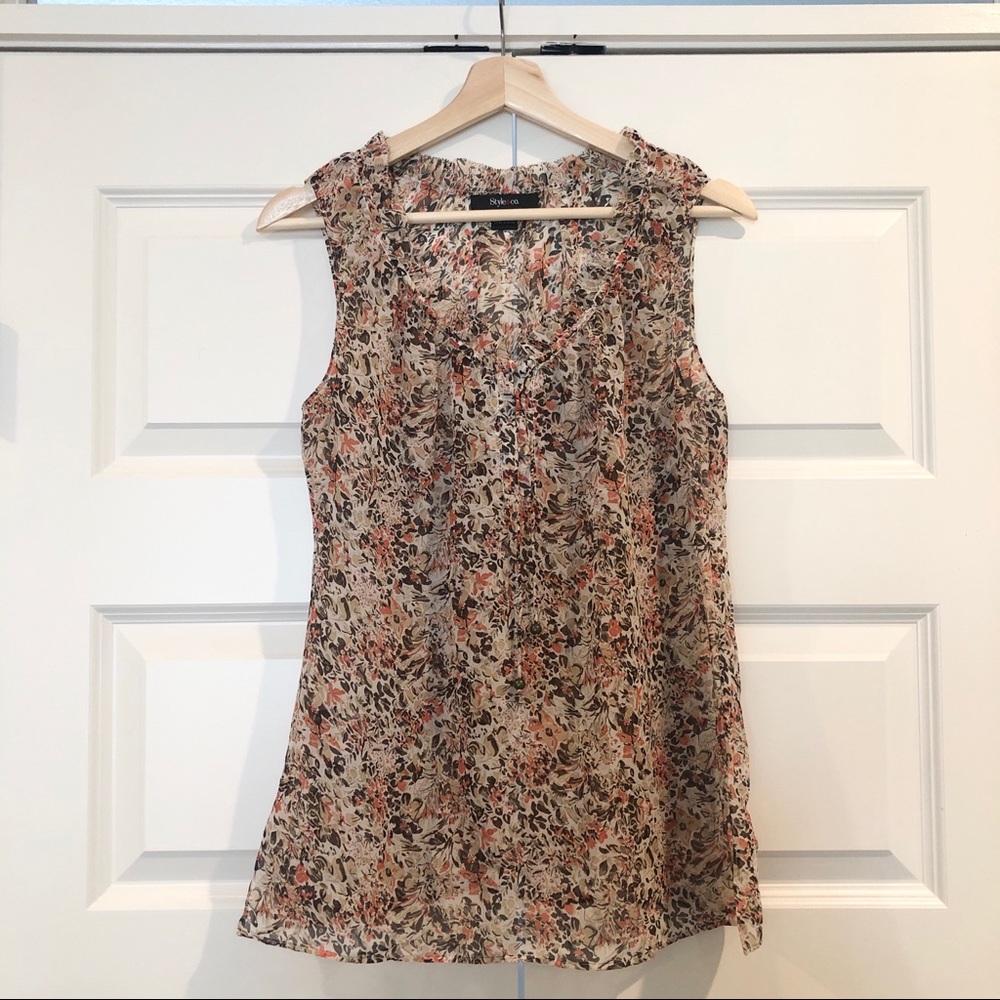 Style&co. Sleeveless Top